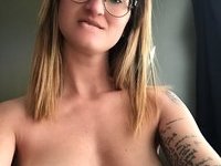 Tattoed girl with big tits