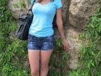 Cute amateur teen babe