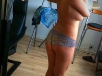 Nice titted amateur girl pics collection