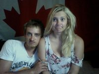 Real amateur couple from Canada