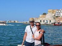 Czech couple at Greece vacation