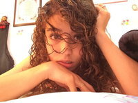 Spanish curly teen Gf pics collection