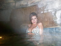 Young amateur GF at sauna