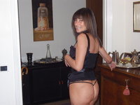 Mature amateur wife at vacations