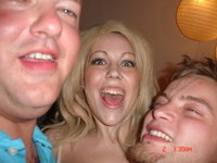 Chubby amateur wife with friends