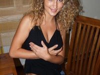 Curly amateur GF Lilly