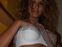 Curly amateur GF Lilly