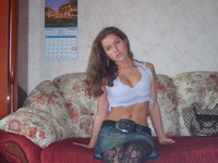 Cute russian teen with perfect body