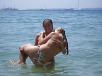 Young amateur GFs at vacations
