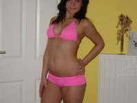 Brunette amateur wife exposed