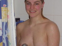 Young amateur blonde wife