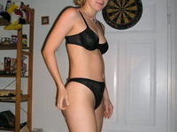 Young amateur blonde wife