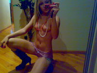 Russian amateur blonde wife sexlife
