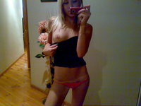 Russian amateur blonde wife sexlife