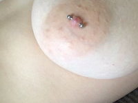 Natural DDD tits on sexy babe Michele