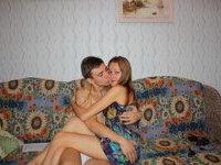 Russian students couple
