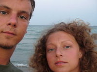 Young Czech couple summer vacation