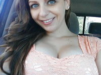 Sexy huge tit MILF selfies