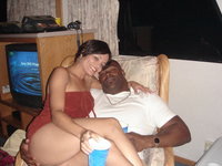 Interracial amateur couple sexlife
