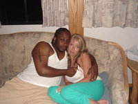 Interracial amateur couple sexlife
