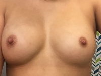 Small tits sweet brunette girl