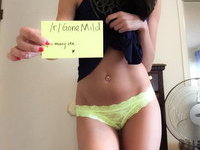 Private self pics from young girl