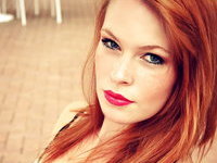 Gorgeous redhead wife Marissa