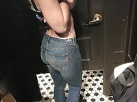 Sexy fit ass college babe Paige