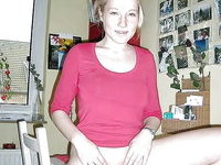 Blonde exhibitionist MILF Nicole sexlife
