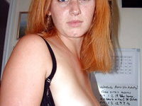 Sexy lesbian redhead wife Alana