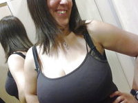 BBW MILF showing her stunning huge tits