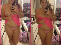 Sexy chubby teen girl selfies