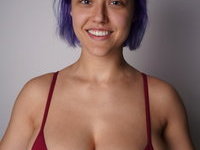 Amazing huge tits cosplay teen Sabrina