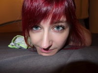 Submissive redhead amateur wife