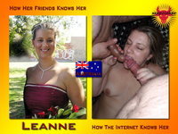Swinger wife Leanne