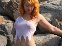 Sensual redhead MILF sexlife porn pics