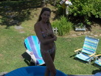 Mature amateur wife on vacation