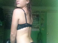 Very hot amateur babe private pics