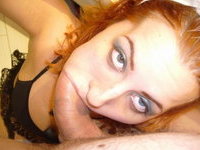 Cum loving redhead wife