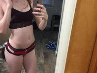Redhead amateur teen GF sexlife