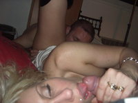Real amateur couple fucking at home