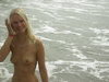 Cute young blonde GF nude posing pics