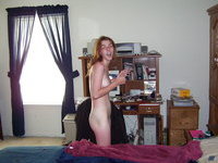 Pretty redhead amateur GF