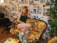 Redhead amateur GF Oksana pics collection