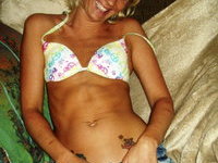 Blonde amateur wife Sandy exposed