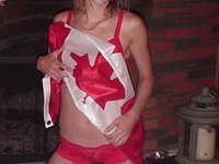Canadian amateur blonde wife