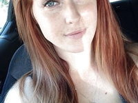 Busty redhead amateur GF