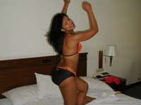 Thai amateur slut in my hotel room