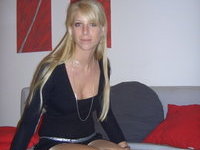Blonde amateur wife with long hair