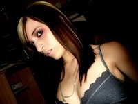 Emo amateur teen girl